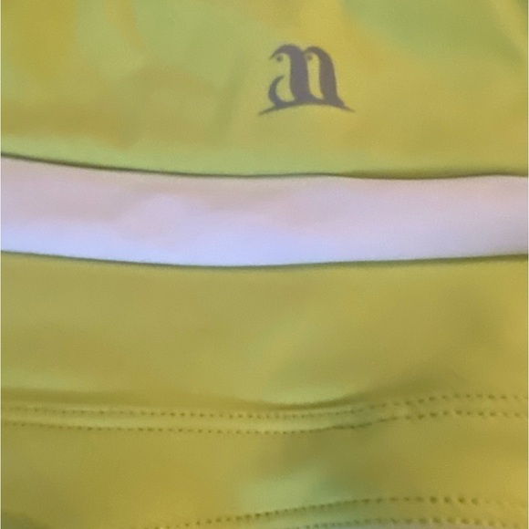 Green highrise tennis skirt - Picture 7 of 8